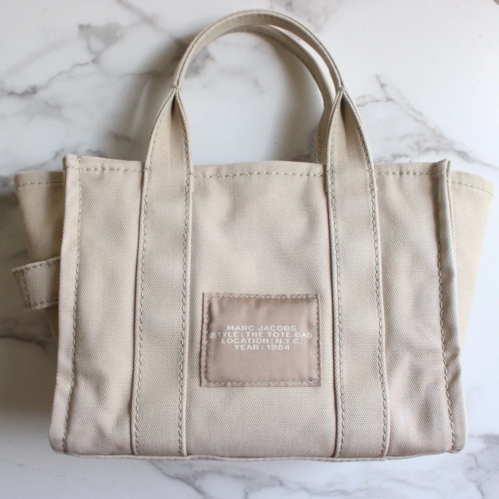 Marc Jacobs Small Tote Bag Beige - Picture 3 of 13